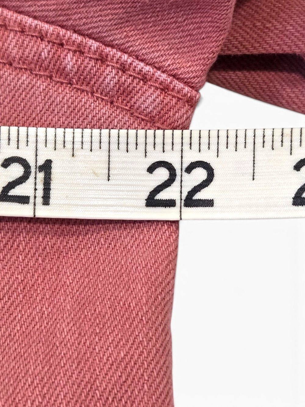 Universal Thread Freeborn Denim Jacket Pink Rose XL Stretch Jean Jacket Like New - Picture 9 of 14